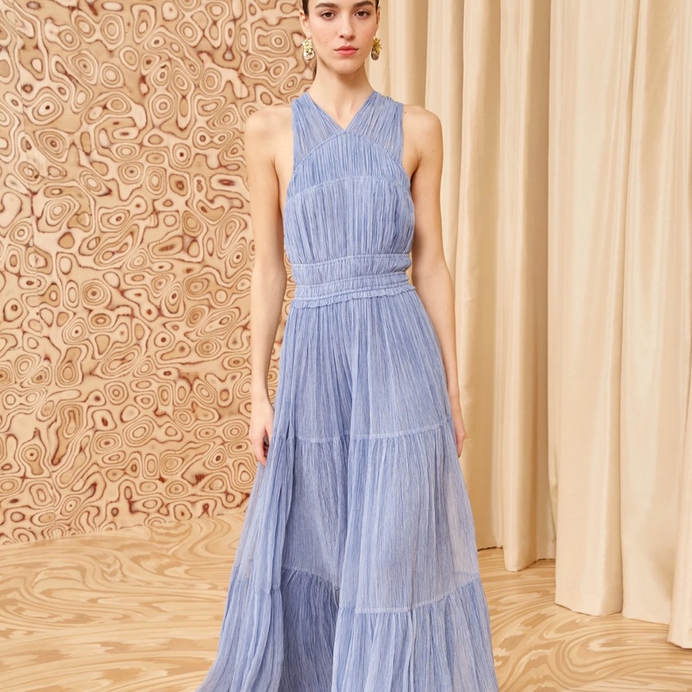 Ulla Johnson Slate Slate Blue Gown Not Worn New With Tag - Didn't fit - Picture 7 of 13